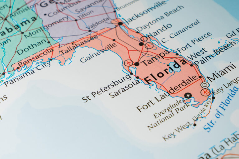 image of florida map place ads in florida or across the southwest